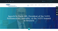 Desktop Screenshot of nato-pa.int